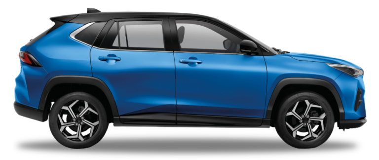 electric blue 2-tone